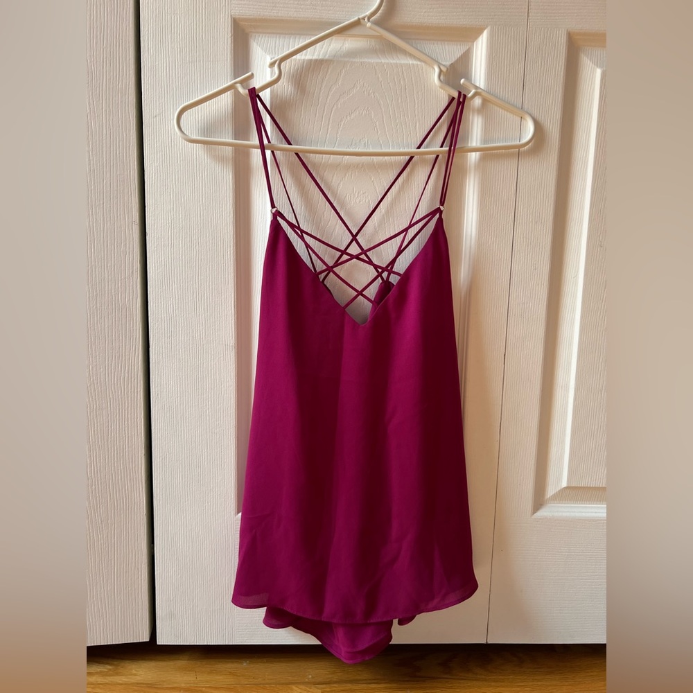 Express Magenta Tank *NEW with tags*